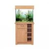 Aqua One Oak Style 110 Aqaurium & Cabinet - Oak Effect -Greentide Garden Store 1051440