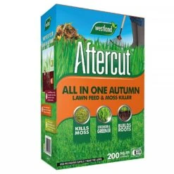 Westland Aftercut All-In-One Autumn Lawn Feed And Moss Killer Large Box - 200sq.m