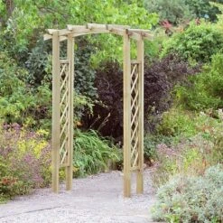 Zest Starlight Wooden Garden Arch 5 Zest Starlight Wooden Garden Arch -Greentide Garden Store 1077589 2