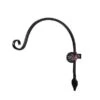 Tom Chambers Arched Heavy Duty Bracket With Leaf Detail 38cm -Greentide Garden Store 1093252