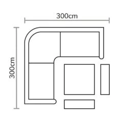 Bramblecrest Chatsworth Firepit Casual Dining Set -Greentide Garden Store 1102393 5