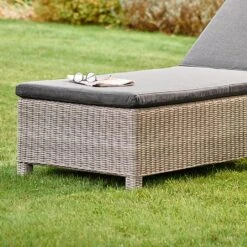 Kettler Palma White Wash Lounger With Cushion 9 Kettler Palma White Wash Lounger With Cushion -Greentide Garden Store 1105199 2