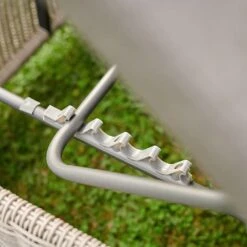 Kettler Palma White Wash Lounger With Cushion 10 Kettler Palma White Wash Lounger With Cushion -Greentide Garden Store 1105199 3