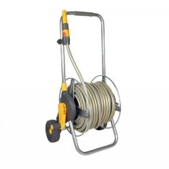Hozelock Premium Metal Hose Cart With 50m Hose & Gun