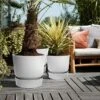 Elho Greenville Round Pot 40cm Living Concrete 2 Elho Greenville Round Pot 40cm Living Concrete -Greentide Garden Store 1112062