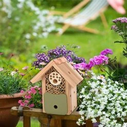Wildlife World Solitary Bee Barn -Greentide Garden Store 1113612 1