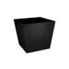 Stewart Garden 48cm Basalt Low Square Planter - Black 1 Stewart Garden 48cm Basalt Low Square Planter - Black -Greentide Garden Store 1115427