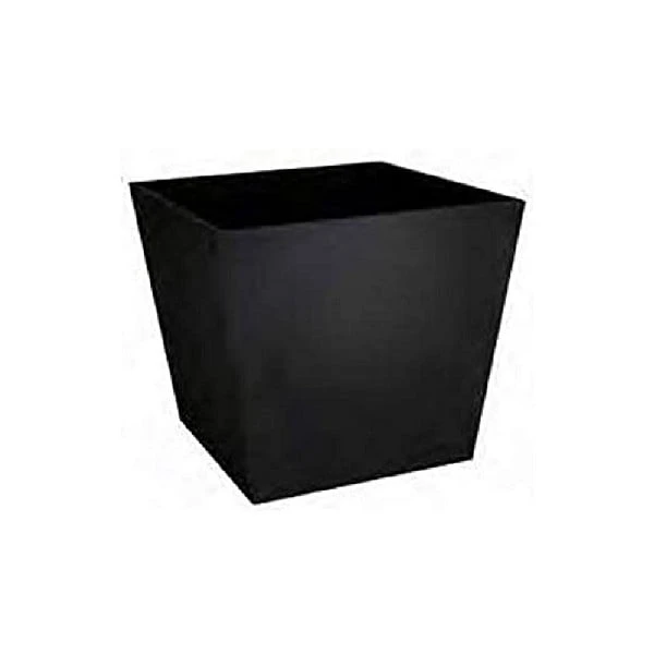 Stewart Garden 48cm Basalt Low Square Planter - Black 3 Stewart Garden 48cm Basalt Low Square Planter - Black