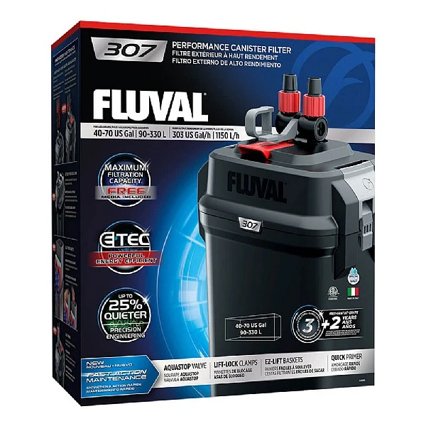 Fluval 307 External Aquarium Filter 3 Fluval 307 External Aquarium Filter