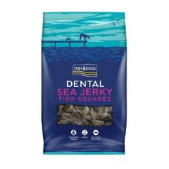 Fish4Dogs Dental Sea Jerky Fish Squares 575g