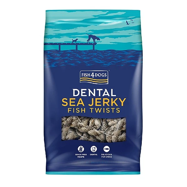 Fish4Dogs Dental Sea Jerky Fish Twists 500g 3 Fish4Dogs Dental Sea Jerky Fish Twists 500g