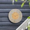 Outside In Horus Hand-Painted Resin Clock 35cm -Greentide Garden Store 1133582