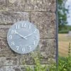 Westminster Greystone Clock 12" -Greentide Garden Store 1133583