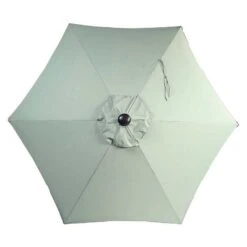 Supremo Old Green 2.5m Riviera Deluxe Parasol -Greentide Garden Store 1135227 2