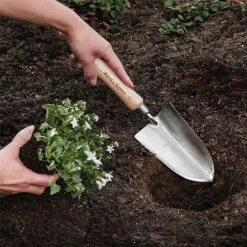 Kent & Stowe Stainless Steel Capability Trowel -Greentide Garden Store 1139543 3
