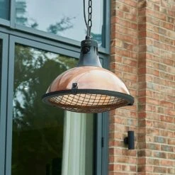Kalos Copper Pendant Patio Heater