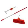 Wolf Clean Up Set (Broom, Scraper & 150cm Handle) -Greentide Garden Store 1140431