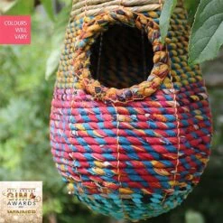 Wildlife World Tahera Artisan Wild Bird Nester -Greentide Garden Store 1143608 1