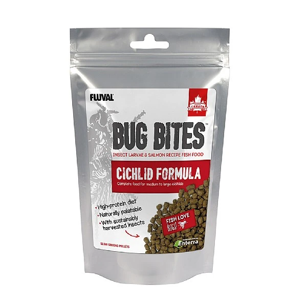 Fluval Bug Bites Cichlid Pellets 100g 3 Fluval Bug Bites Cichlid Pellets 100g