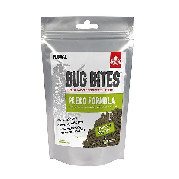 Fluval Bug Bites Pleco Sticks 130g 3 Fluval Bug Bites Pleco Sticks 130g