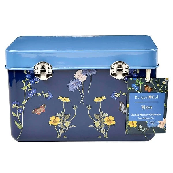 Burgon & Ball British Meadow Seed Storage Tin 4 Burgon & Ball British Meadow Seed Storage Tin - Image 2