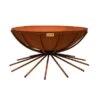 Ivyline Outdoor Metal Dakota Firebowl Rust -Greentide Garden Store 1149589