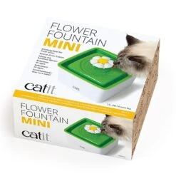 Catit Mini Flower Fountain 1.5L -Greentide Garden Store 1152307 2