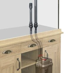 Fluval Shaker 168L Aquarium & Cabinet - Hampshire Oak -Greentide Garden Store 1152543 5