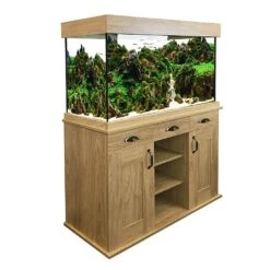 Fluval Shaker 252L Aquarium & Cabinet - Hampshire Oak -Greentide Garden Store 1152544 2