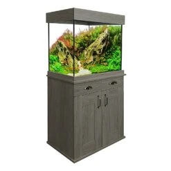 Fluval Shaker 168L Aquarium & Cabinet - Slate Grey -Greentide Garden Store 1152545 2
