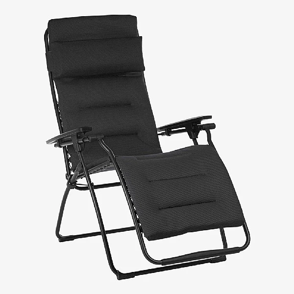 Lafuma Futura Air Comfort Padded Relaxer Chair - Acier 3 Lafuma Futura Air Comfort Padded Relaxer Chair - Acier
