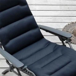 Lafuma Futura Air Comfort Padded Relaxer Chair - Acier 7 Lafuma Futura Air Comfort Padded Relaxer Chair - Acier -Greentide Garden Store 1170455 2