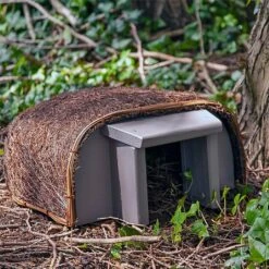 Wildlife World Timeless Hedgehog Haus Grey -Greentide Garden Store 1171302 1