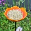 Wildlife World Red Wild Poppy Bird Feeder 1 Wildlife World Red Wild Poppy Bird Feeder -Greentide Garden Store 1171310