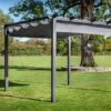Hartman Roma 3x3m Square Pergola Grey -Greentide Garden Store 1172413