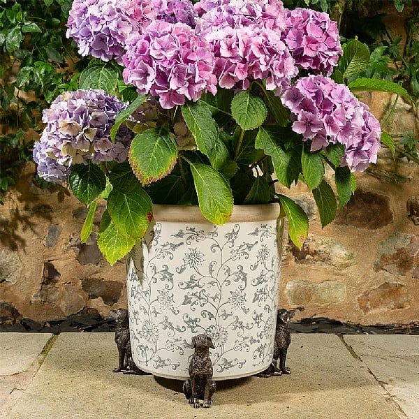 Jardinopia Plant Pot Feet Bronze Labrador - Set Of 3 4 Jardinopia Plant Pot Feet Bronze Labrador - Set Of 3 - Image 2