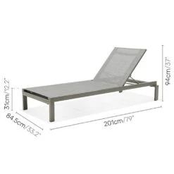 Lifestyle Garden Solana Stacking Wheel Lounger -Greentide Garden Store 1185107 2