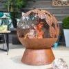 La Hacienda Leaves Fire Bowl -Greentide Garden Store 1185210