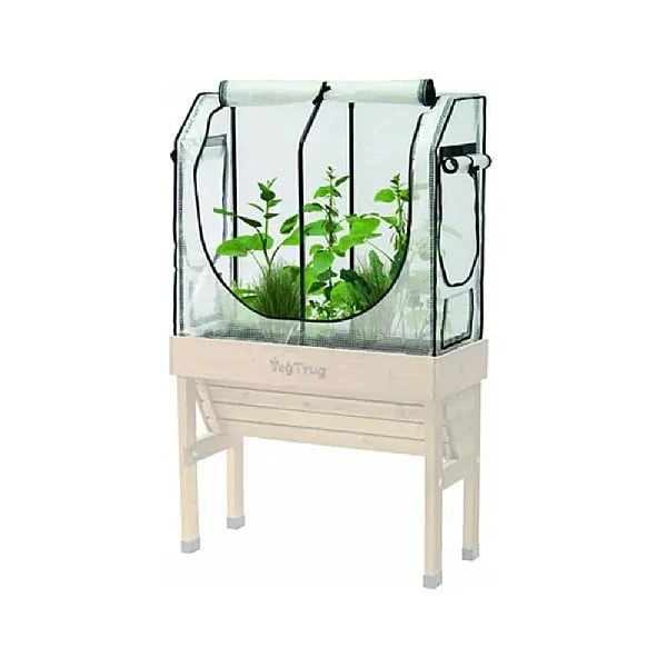 VegTrug Small WallHugger Greenhouse Frame & Multi Cover Set 5 VegTrug Small WallHugger Greenhouse Frame & Multi Cover Set - Image 3