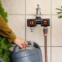 Gardena Twin-Tap Connector -Greentide Garden Store 1206516 3