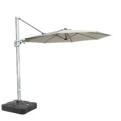 Hartman Pacific 3m Round Cantilever Parasol - Dove -Greentide Garden Store 1207178 1