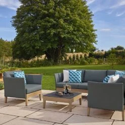 Bramblecrest Volterra Lounge Set -Greentide Garden Store 1219269 1