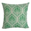 Bramblecrest Teal Motif Square Scatter Cushion -Greentide Garden Store 1219272