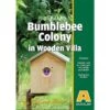 Agralan Bumble Bee Colony In Wooden Villa 1 Agralan Bumble Bee Colony In Wooden Villa -Greentide Garden Store 1222840