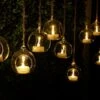 Noma Battery Operated Tealights In Glass Bubbles - Set Of 6 -Greentide Garden Store 1227310