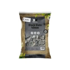 Black Slate 40mm Bulk Bag -Greentide Garden Store 1227396 2