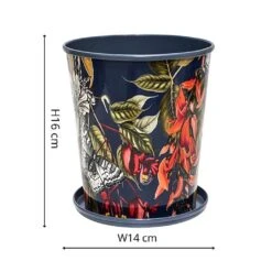 Kew Temperate House Planter With Saucer 14cm 10 Kew Temperate House Planter With Saucer 14cm -Greentide Garden Store 1227771 4