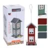 KOOPMAN Bird Feeder House 26cm (Assorted Designs) 1 KOOPMAN Bird Feeder House 26cm (Assorted Designs) -Greentide Garden Store 1228047