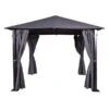 Marbella 3x4m Grey Gazebo -Greentide Garden Store 1229450