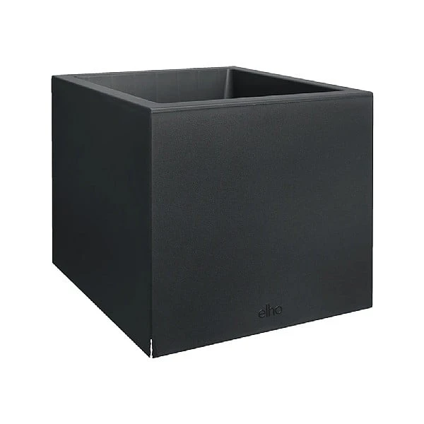 Elho Vivo Next Square Planter 30cm Living Black 5 Elho Vivo Next Square Planter 30cm Living Black - Image 3